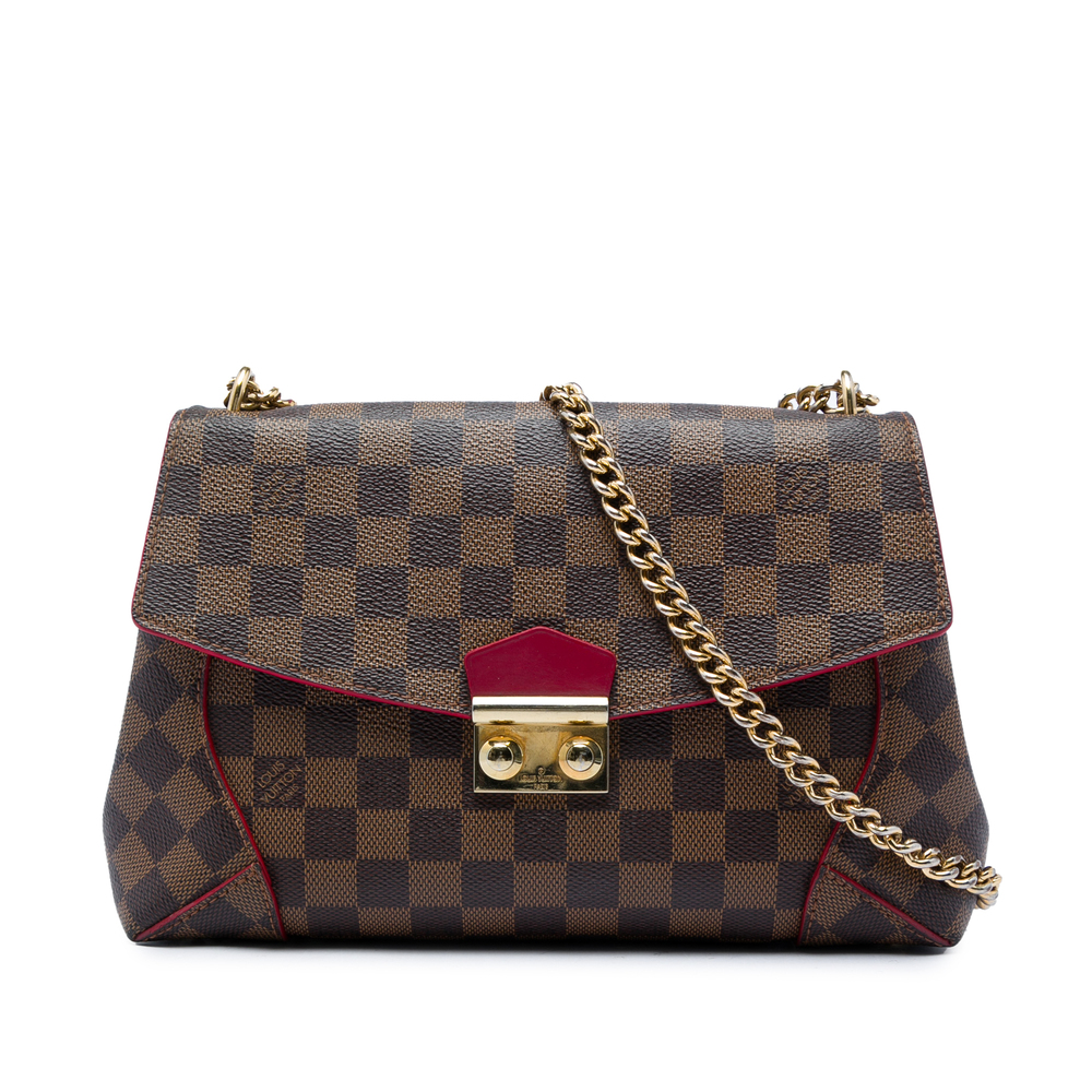 Pre-Loved Louis Vuitton Damier Ebene Caissa Clutch